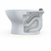 Toto TORNADO FLUSH Commercial Flushometer Floor-Mounted Toilet, Elongated Cotton White CT725CU#01